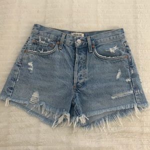 Agolde Parker Shorts in Swapmeet